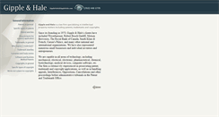 Desktop Screenshot of gipplehale.com